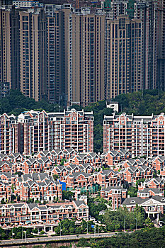 重庆市沙坪坝区商圈群楼