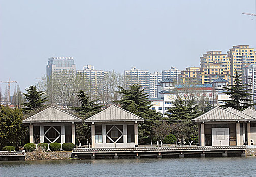 i淮安,城市,公园,建筑,广场,雕塑9