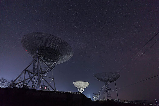 北京天文台的星空