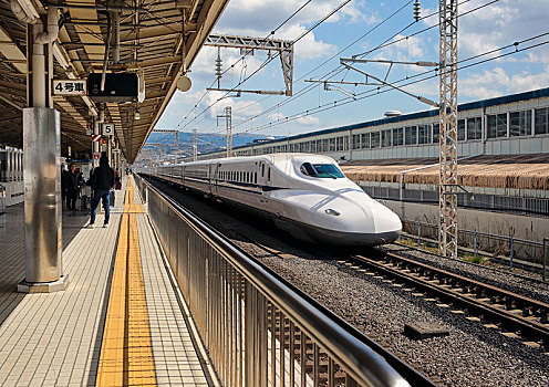 新干线,高速列车,旅行,车站,静冈,日本,亚洲
