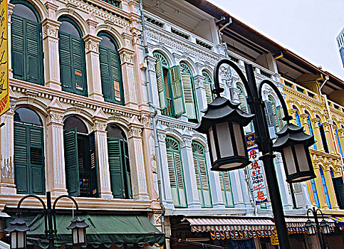 建筑,唐人街,新加坡