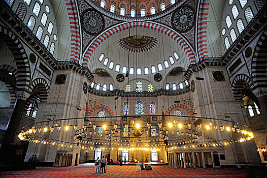 土耳其蓝色清真寺