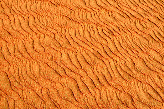 沙子,波纹,沙丘,擦,沙漠,佐法尔,阿曼,亚洲