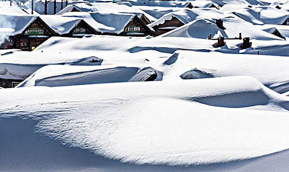 黑龙江雪乡风景