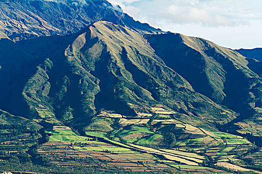 农业,地点,斜坡,火山,因巴布拉省,厄瓜多尔