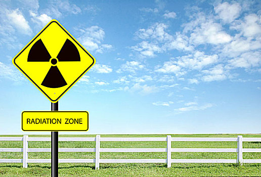 辐射,警告,象征