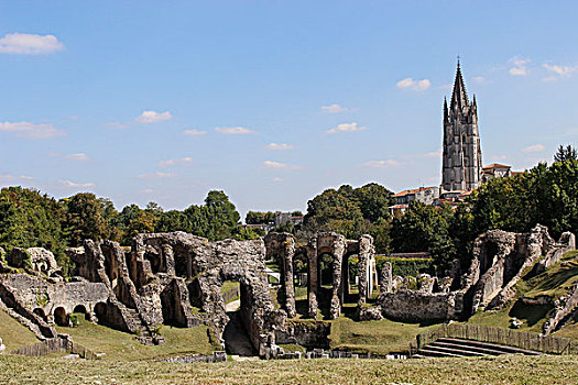 法国,古罗马竞技场,40-50岁,背景,大教堂,12世纪