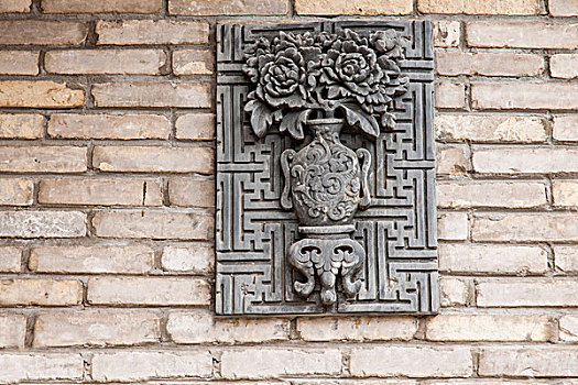 重庆巴南区丰盛古镇民族工艺作坊砖雕