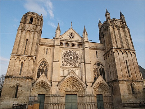 大教堂,圣徒,波瓦第尔,法国