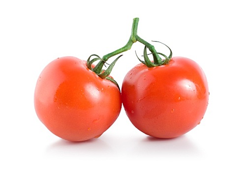 两个,成熟,西红柿