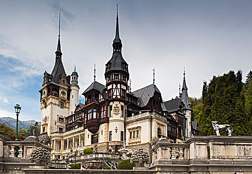 罗马尼亚,特兰西瓦尼亚,锡纳亚,城堡,建造