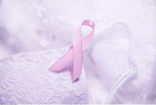 乳腺癌,意识,丝带,胸罩