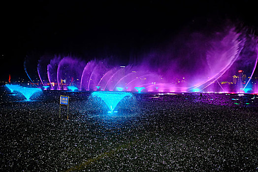 秋水广场喷泉