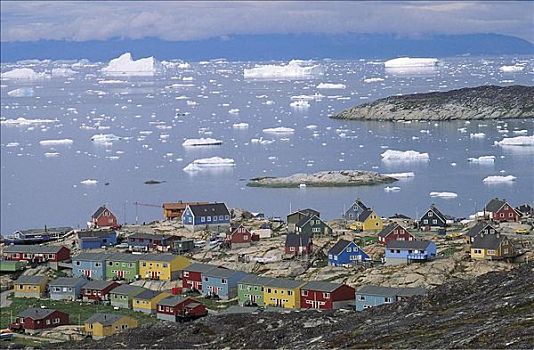 木屋,极地,海洋,房产,格陵兰,北极