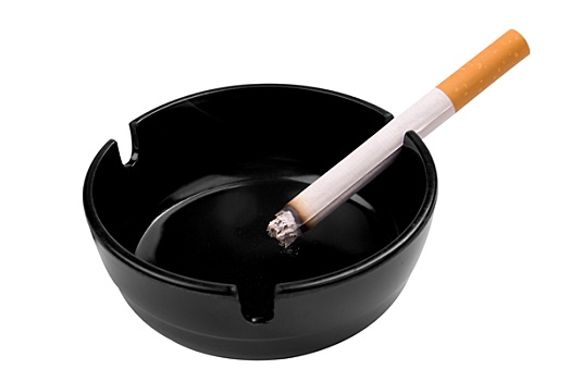 香烟,烟灰缸
