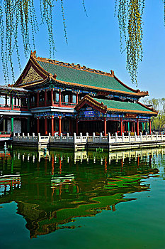 北京龙潭湖春色