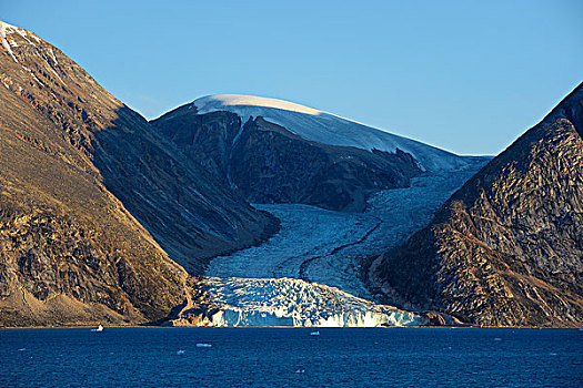 冰河,峡湾,格陵兰