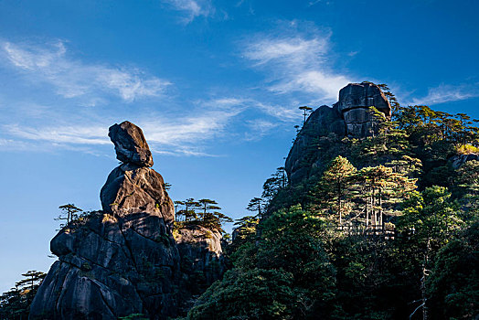 江西上饶三清山,女神峰