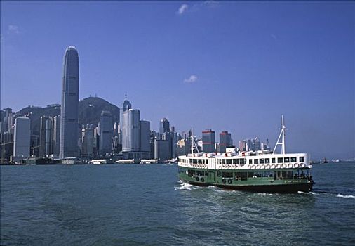 金融,一个,建筑,香港岛,香港,中国