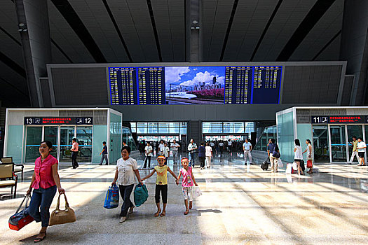北京火车南站阳光大厅