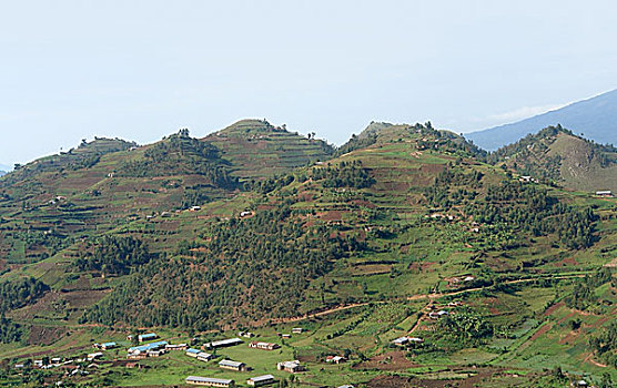 维龙加山,航拍