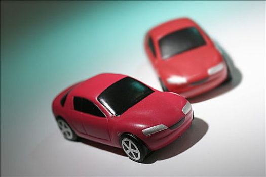 红色,玩具汽车