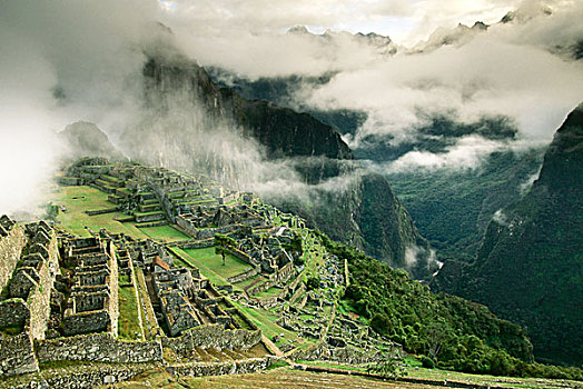 印加遗迹,神圣,太阳神殿,马丘比丘,秘鲁