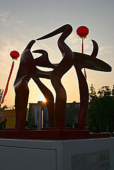 体育,运动,奥运,雕塑,展览,宁波天一广场