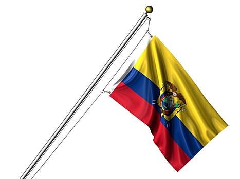 隔绝,厄瓜多尔,旗帜