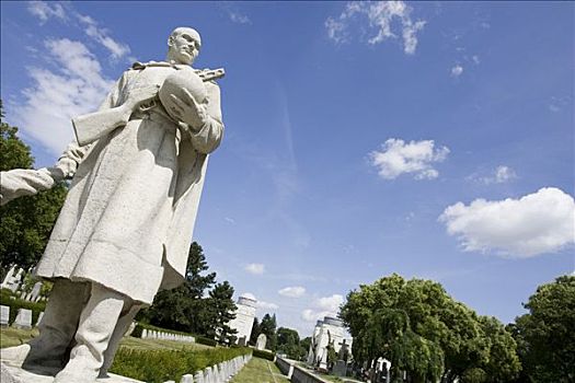 俄罗斯,军事墓地,维也纳,奥地利