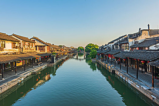 浙江西塘古镇风景