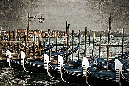 大运河,场景,威尼斯,意大利