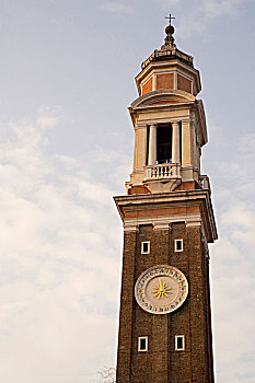 意大利,威尼斯,教堂,24小时,钟表