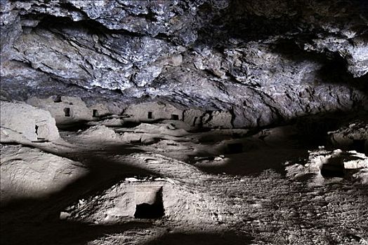 墓穴,洞穴,乌尤尼,高地,玻利维亚