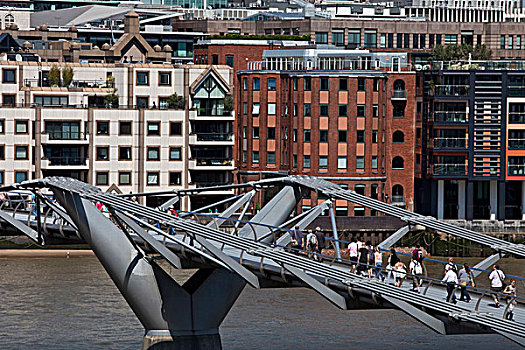 千禧桥,伦敦,英格兰