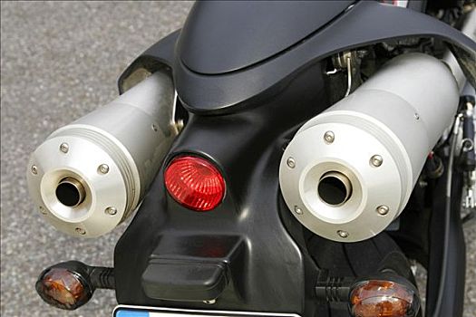 排气管,摩托车