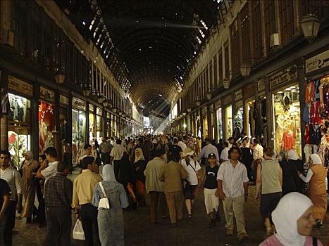 市场,大马士革
