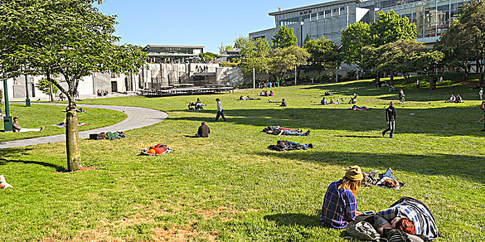 旧金山,耶尔巴布那公园,yerba,buena,gardens