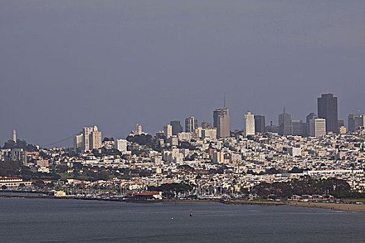 旧金山,加利福尼亚,展示,金融区