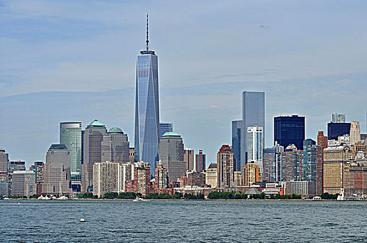 南,曼哈顿,自由,塔楼,纽约,美国