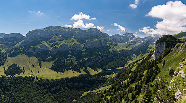 风景,阿彭策尔,瑞士,欧洲