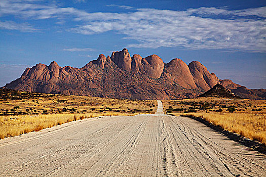 道路,纳米比亚,非洲