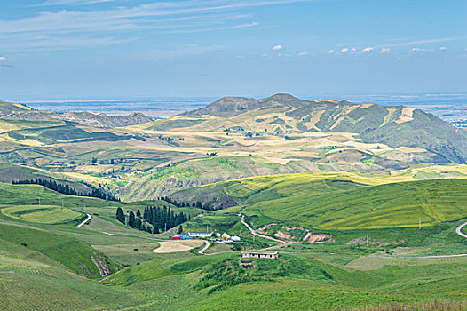 新疆江布拉克风景