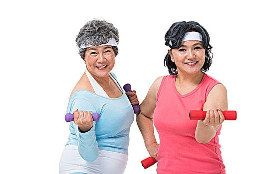 老年女性运动健身
