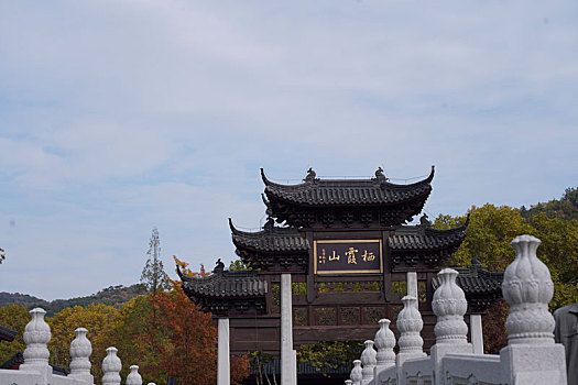 栖霞山山门