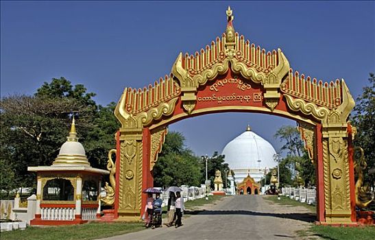 塔,传说,曼德勒,缅甸