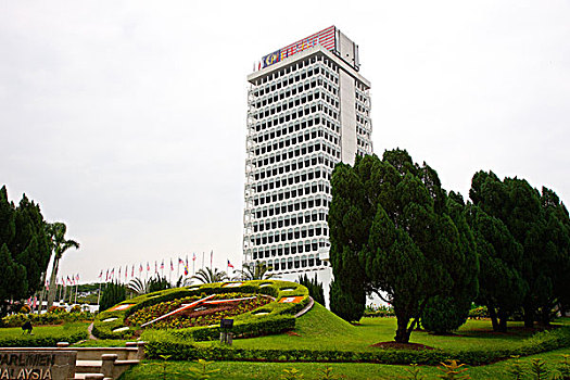 政府建筑,吉隆坡,马来西亚,东南亚,亚洲