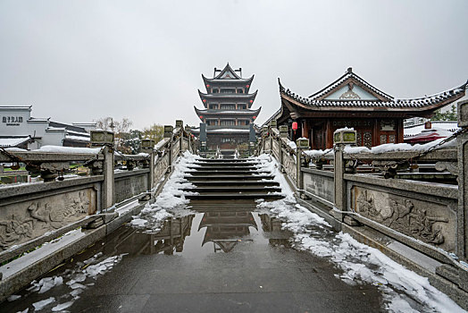 长沙,橘子洲,廟