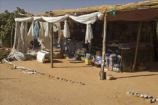店,骆驼,市场,绿洲,利比亚