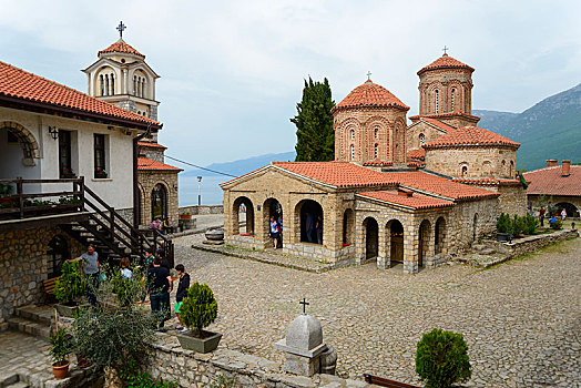 教堂,寺院,马其顿,欧洲